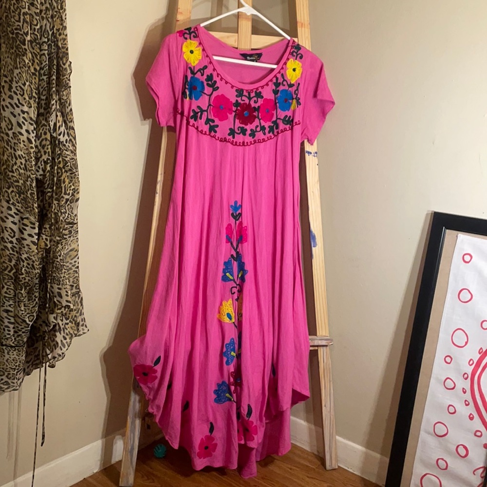 House dress or bathing suit cover up or errands?